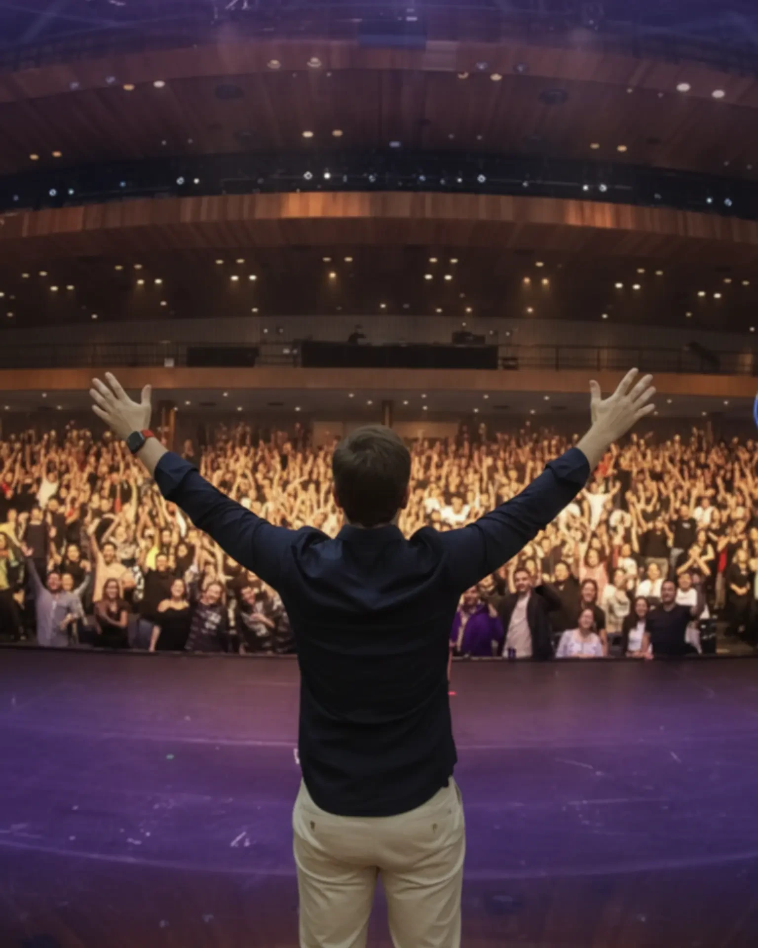 Eventos ao vivo · palestras · workshops